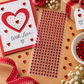 Simply Creative Simple Creative 6mm Heart Gems - Reds - 280 Pieces