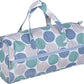 Hobby Gift Yarn Ball Print Knitting Bag – Large Tote with Needle Storage & Front Zip Pocket (45 x 19.5 x 16.5 cm)
