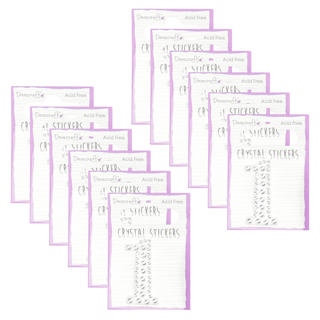 Dovecraft Crystal Stickers 1