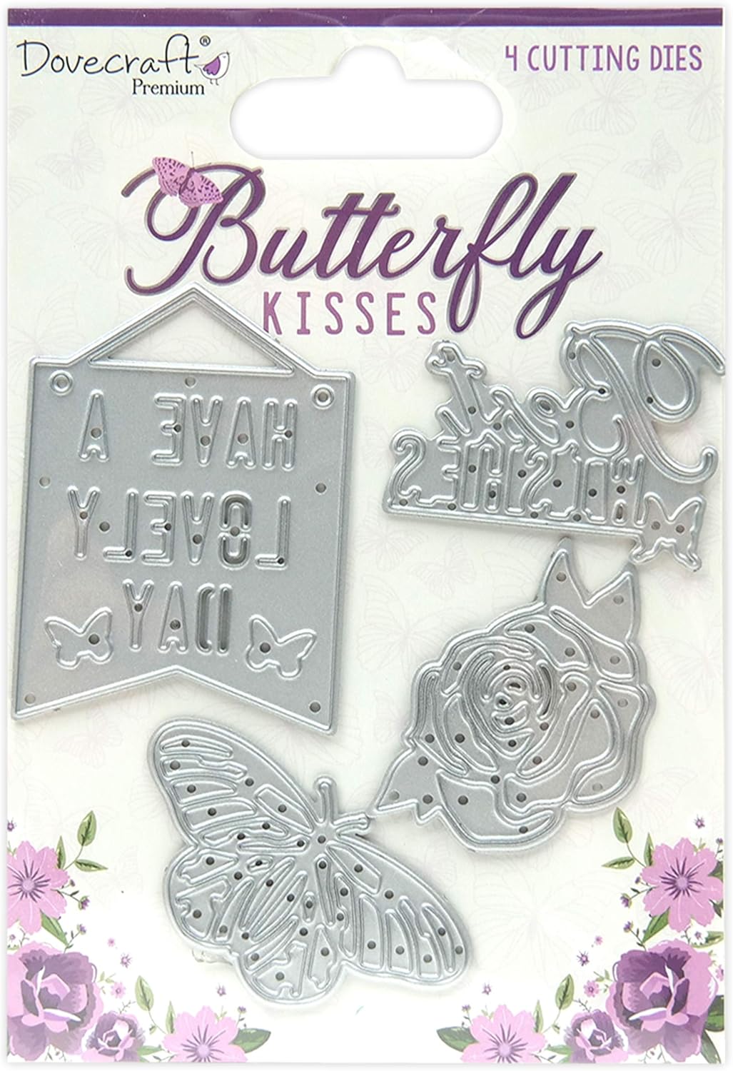 Dovecraft Premium Butterfly Kisses Steel Cutting Die