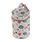 Hobby Gift Knit Happens Yarn Holder – Knitting Bag with Handle & Eyelet (14 x 14 x 22cm)