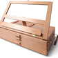 Artistik Wooden Tabletop Easel with Storage Drawer – Adjustable Desk Easel