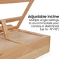 Artistik Wooden Tabletop Easel with Storage Drawer – Adjustable Desk Easel