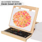Artistik Mixed Media Easel Art Set – 34 Piece Wooden Painting Kit