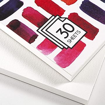 Artistik Watercolour Pad 9x12” – 300gsm Cold Press Paper (2 Pack)