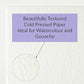 Artistik Watercolour Pad 9x12” – 300gsm Cold Press Paper (2 Pack)