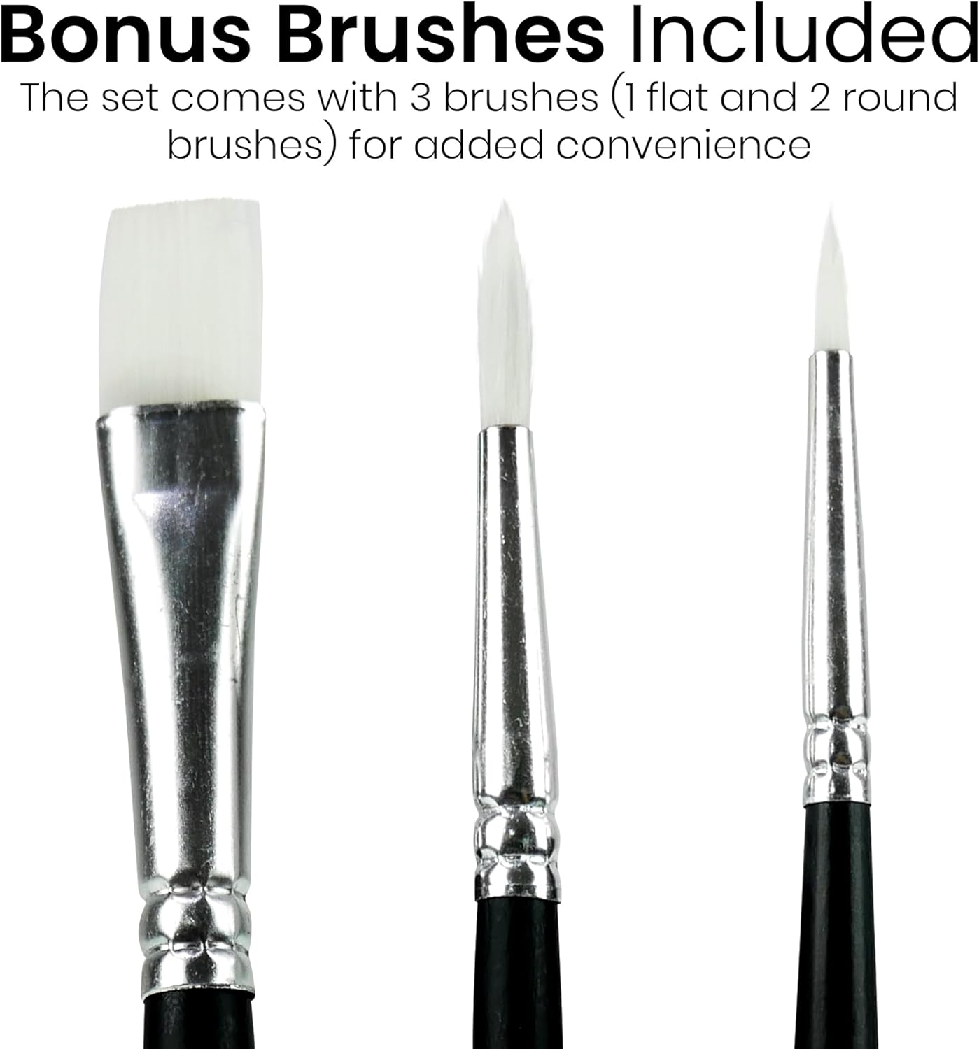 Artistik 12 x 75ml Acrylic Paint Set with Brushes – Premium Artist Paints