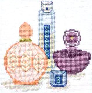 Twilleys - Cross Stitch Kit - Perfume Bottles