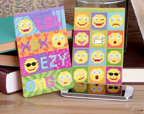 Twilleys - Smiley Says - Cross Stitch Kit - includes all mat