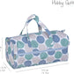 Hobby Gift Yarn Ball Print Knitting Bag – Large Tote with Needle Storage & Front Zip Pocket (45 x 19.5 x 16.5 cm)