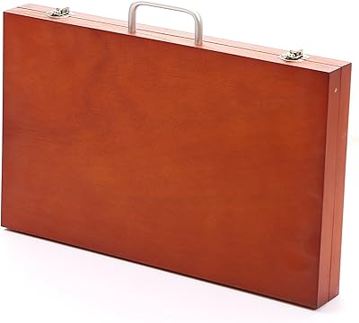 Artistik 80 Piece Junior Art Set with Wooden Case – Complete Creative Kit