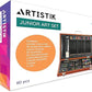 Artistik 80 Piece Junior Art Set with Wooden Case – Complete Creative Kit