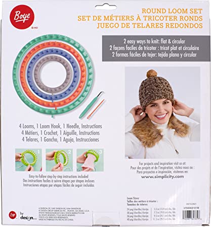 Round deals knitting loom