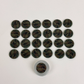 Army Print 15mm buttons - Green - 25pieces