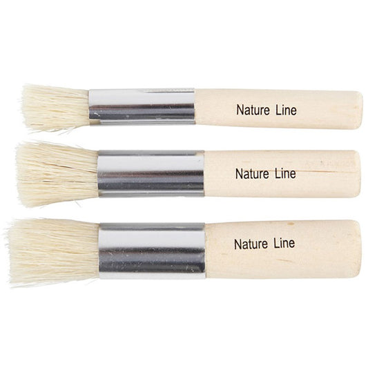 Create Crafts Stencil brushes 11+14+17mm 3 asstd