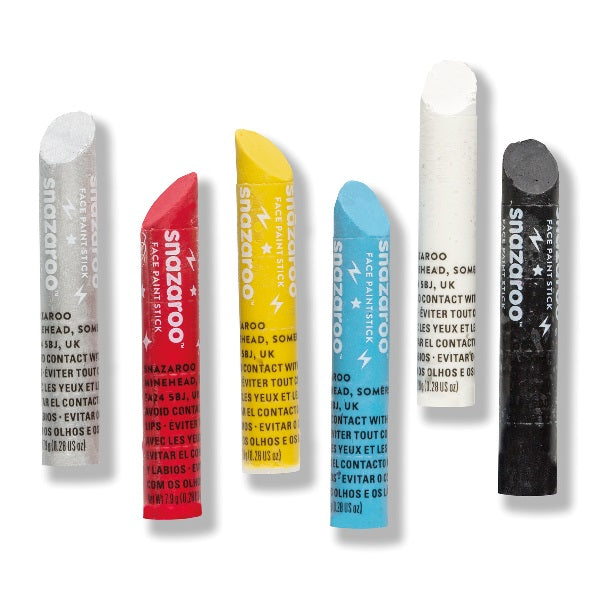 Snazaroo Face Paint Boys 6 Face Paint Sticks