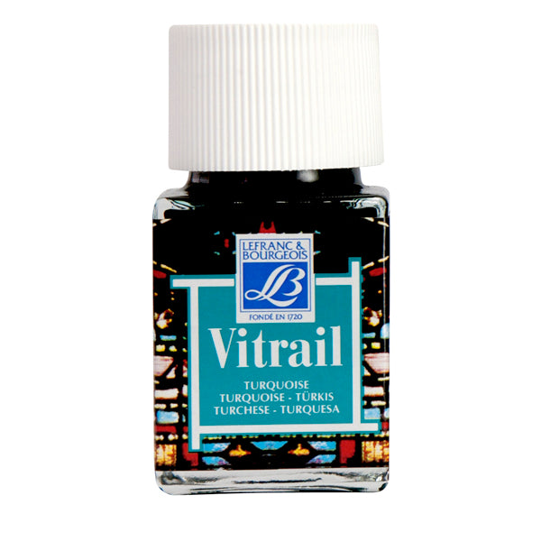 Lefranc Bourgeois 50ml Turq Blue - Vitrail