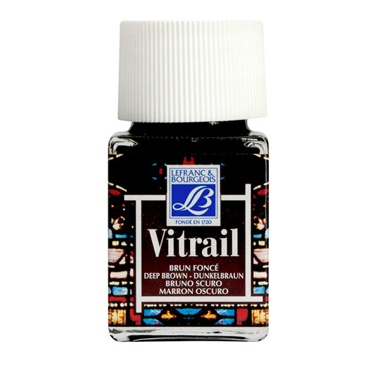 Lefranc Bourgeois 50ml Dark Brown - Vitrail