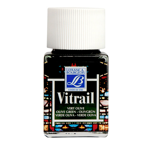 Lefranc Bourgeois 50ml Olive Green - Vitrail