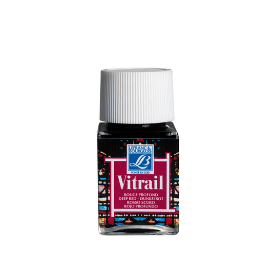 Lefranc Bourgeois 50ml Deep Red - Vitrail