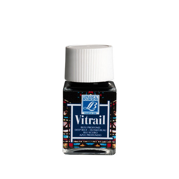 Lefranc Bourgeois 50ml Deep Blue - Vitrail