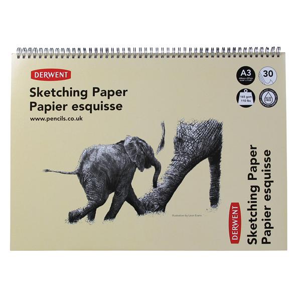 Derwent Dwnt Spiral A3 165gsm Pad Land Scape