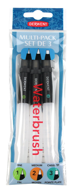 Derwent Waterbrush Multipack