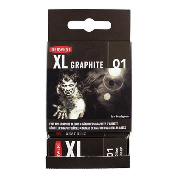 Derwent XL Graphite Block Olive Green