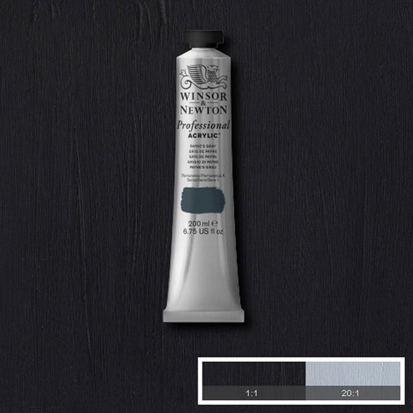 Winsor & Newton PAC 200ml Paynes Grey - Winsor & Newton at DRK Crafts