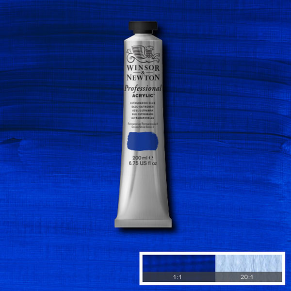 Winsor & Newton PAC 200ml Ultramarine Blue - Winsor & Newton at DRK Crafts