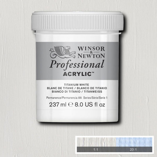 Winsor & Newton PAC 237ml Titanium White - Winsor & Newton at DRK Crafts