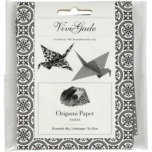 Origami Paper 10cm 50sht Paris
