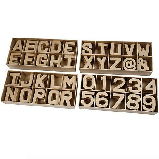 Create Crafts Display box PM Letters small 160ass