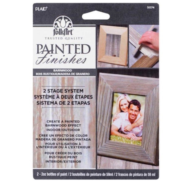 Folk Art Barnwood Finishes Kit 2 x 2oz – 59ml (2oz)