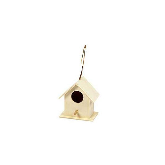 Create Crafts Create Craft - Bird House 6 x 6 cm Poplar Tree 1