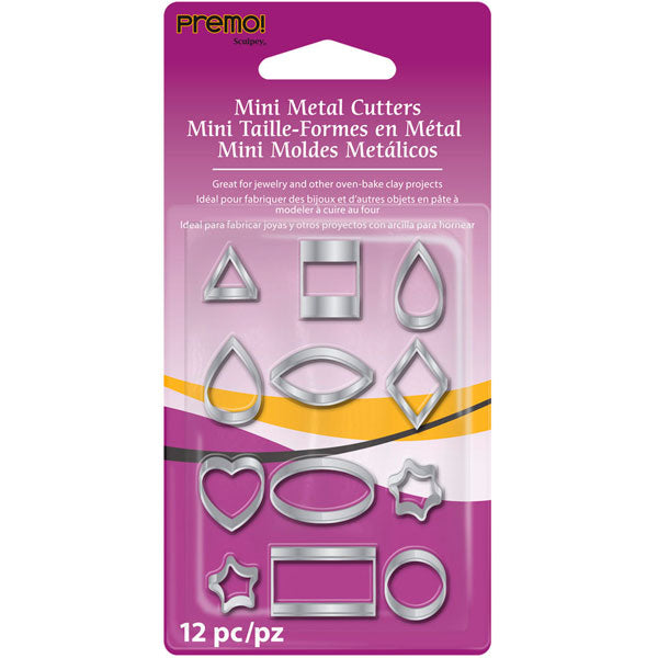 Sculpey 12-Piece Mini Cutter Shapes