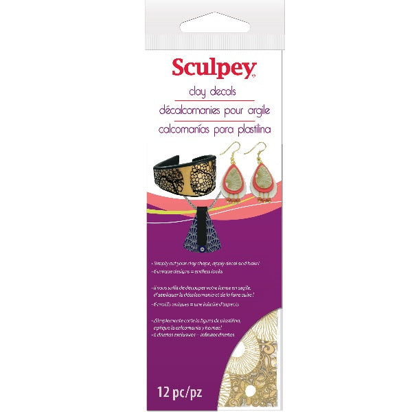 Sculpey Clay Decal Set