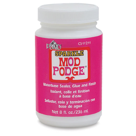Mod Podge Sparkle 8oz /237ml – 237ml (8oz)