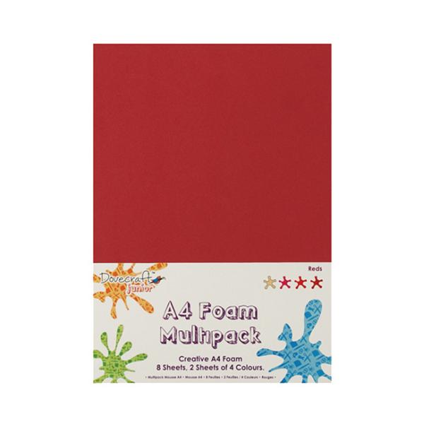Dovecraft Dovecraft A4 Foam - Red