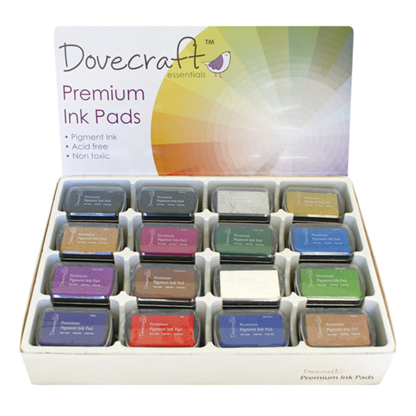 Dovecraft Dovecraft Full Pigment Ink Pad Set - 48 Pieces