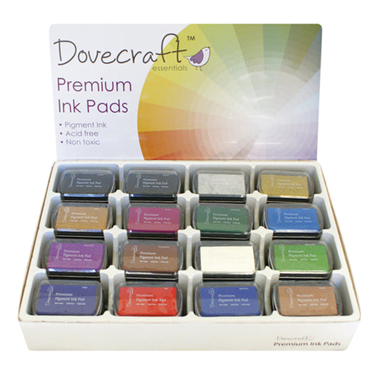 Dovecraft Dovecraft Full Pigment Ink Pad Set - 48 Pieces