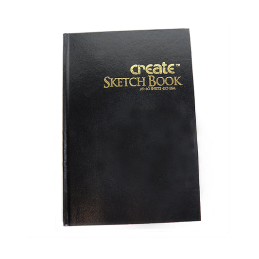 Create A4 Hardback Sketchbook 50s 110gsm Bound