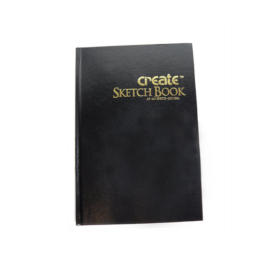 Create A5 Hardback Sketchbook 50s 110gsm Bound