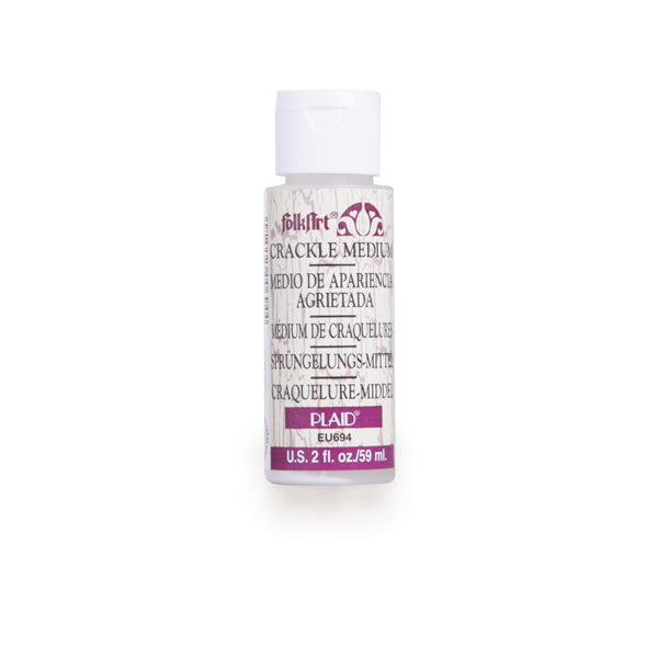2oz Folkart Crackle Medium – 59ml (2oz)