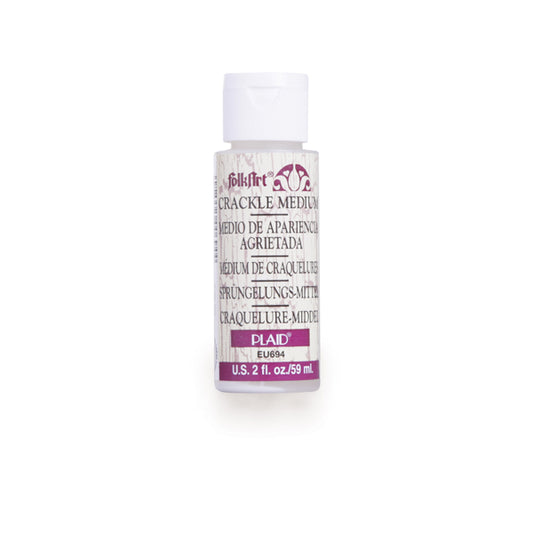 2oz Folkart Crackle Medium – 59ml (2oz)