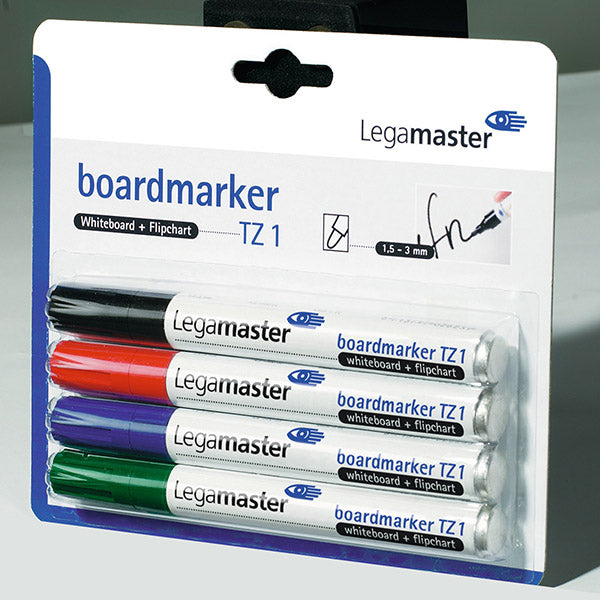 Legamaster Boardmarker TZ 1 4-Set-Assorted