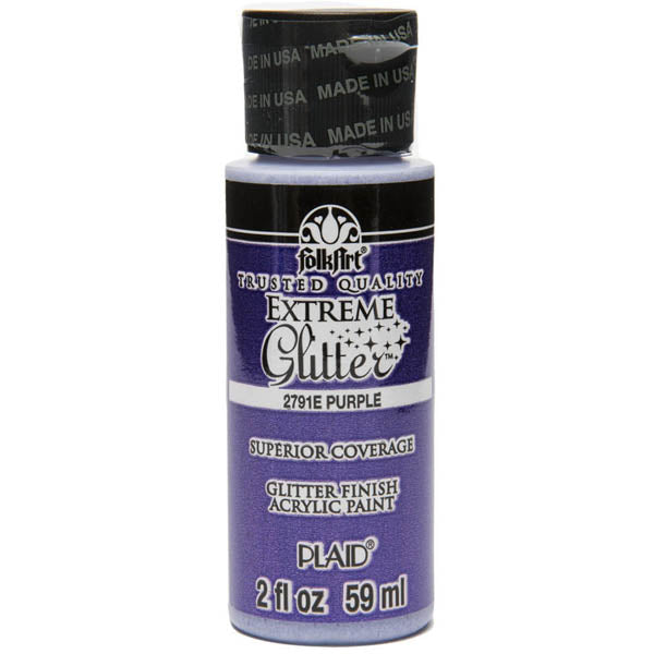 FolkArt Extreme Glitter – Purple 2oz – 59ml (2oz)