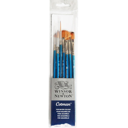 Winsor & Newton Cotman SH 7 Brush Set (5304100) - Winsor & Newton at DRK Crafts