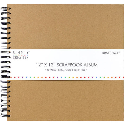 Simply Creative Simply Creative Album 12x12 - Plain