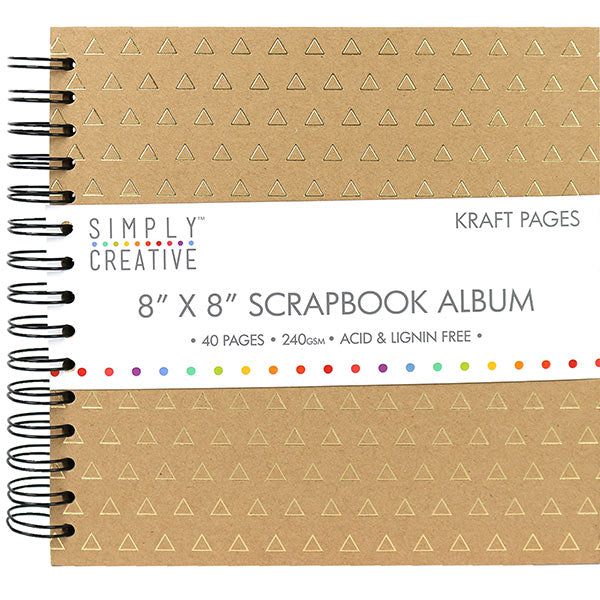 Simply Creative Simply Creative Album 8x8 - Triangles